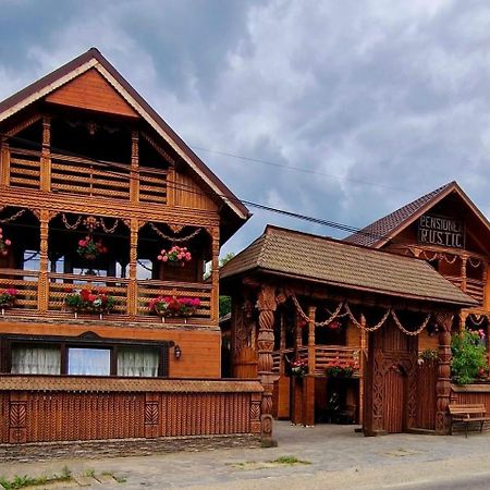 Pensiunea Rustic Oncesti Exteriör bild
